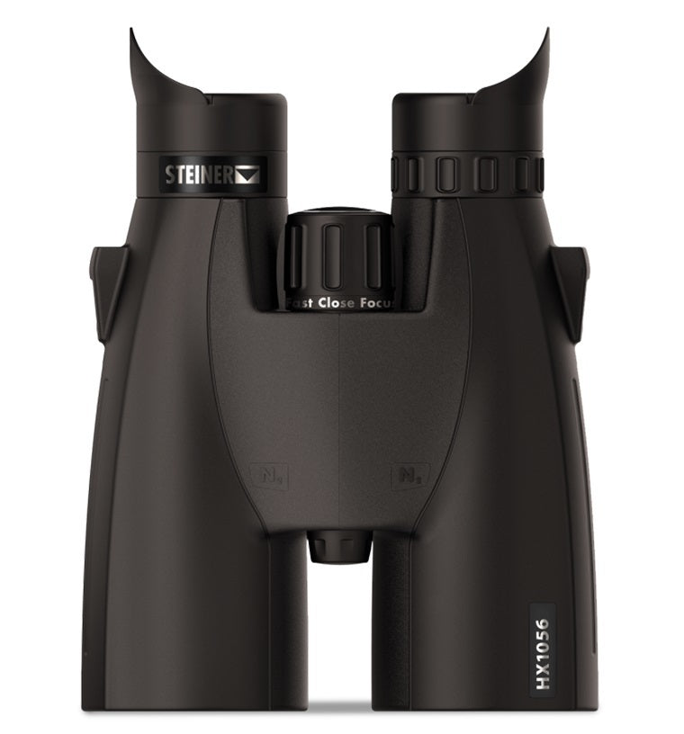 Steiner HX 10x56 Binoculars with Cap and Microfiber Lens Cloth Pouch