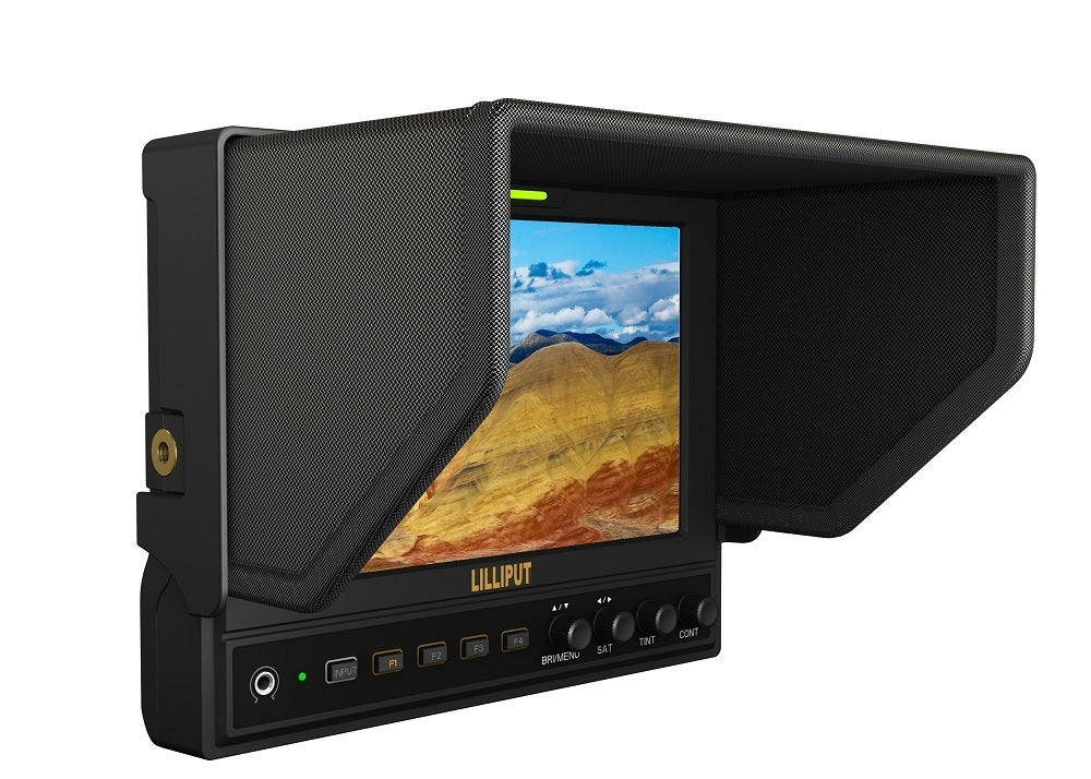 Lilliput 662/S 7-Inch 3G-SDI On-Camera Field Monitor