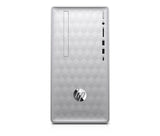 HP Pavilion 590 Desktop PC, Intel Core i7-8700, 16GB RAM, 2TB HDD, AMD Radeon 2GB, Windows 10 (Certified Refurbished)