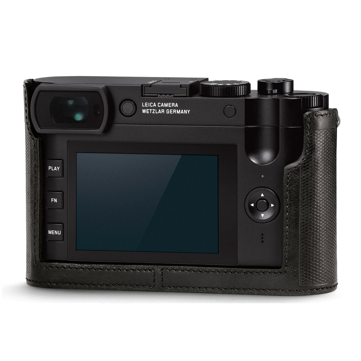 Leica Leather Q2 Camera Protector Case (Black)
