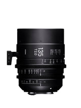 Sigma 14mm and 135mm Lenses for Canon EF Mount with Case