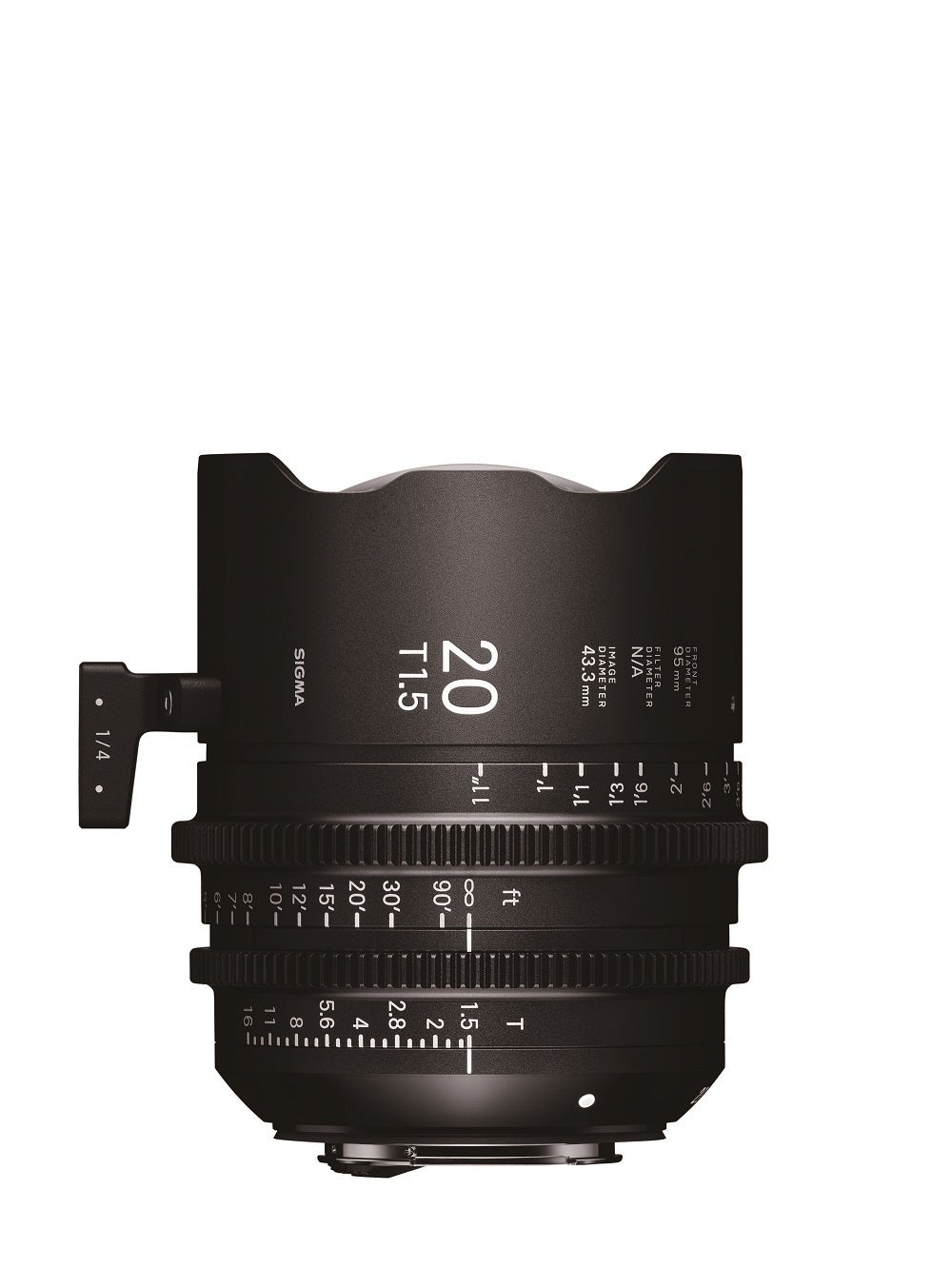 SIGMA 14MM T2 FF + 20MM T1.5 FF + 24MM T1.5 FF + 35MM T1.5 FF +pl