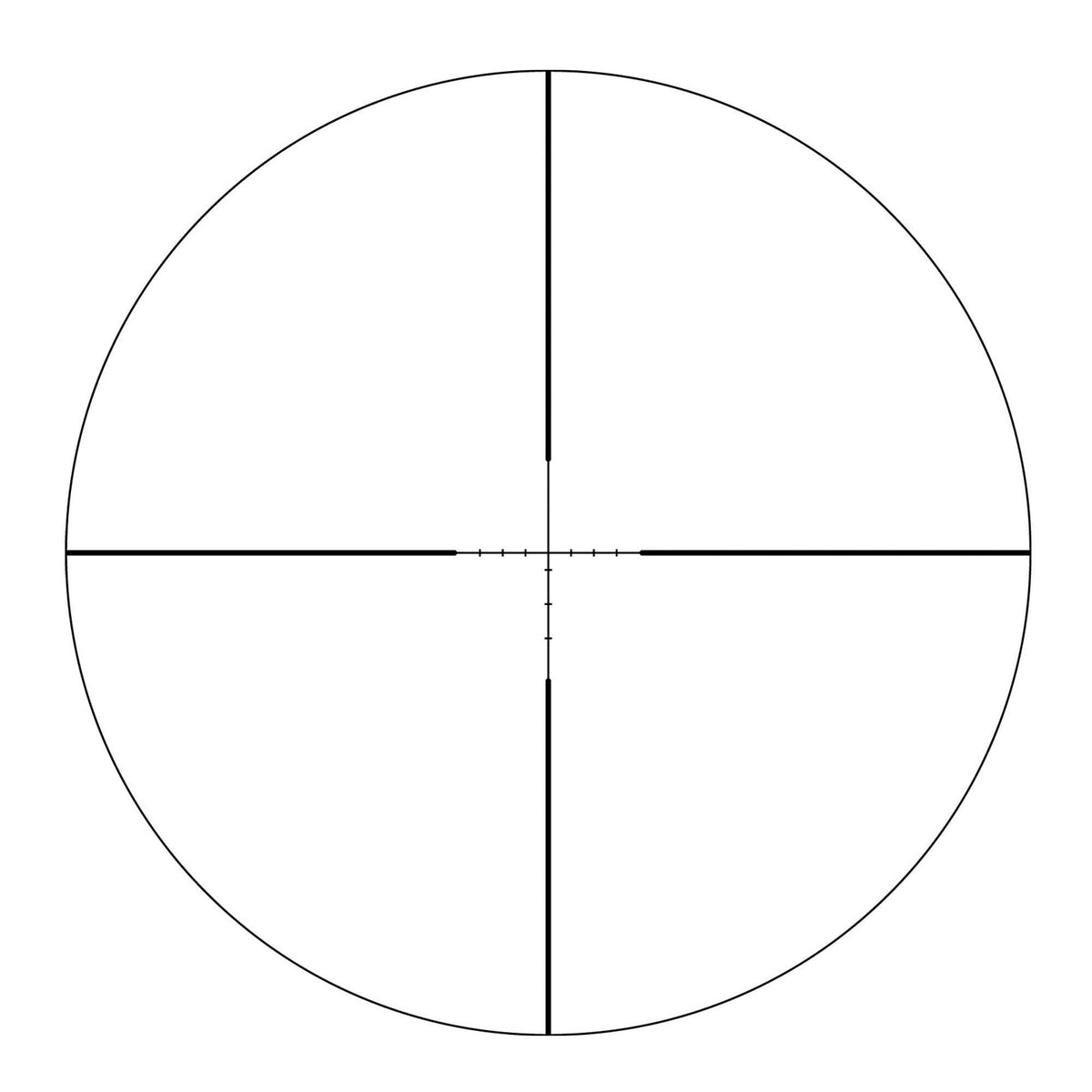 Vortex Crossfire II 3-9x40 Riflescope (Dead-Hold BDC MOA Reticle) with 1-inch Riflescope Rings