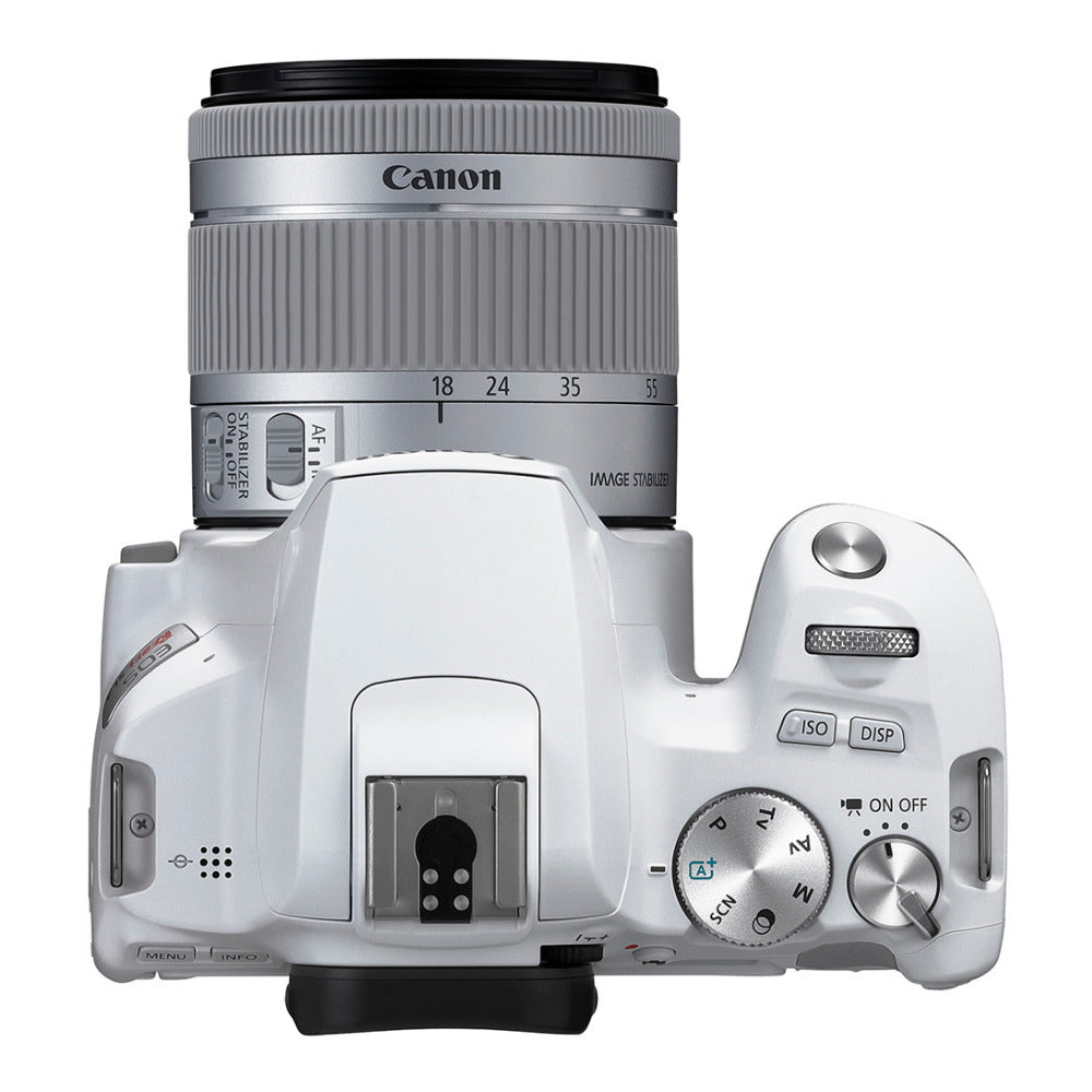 Canon EOS Rebel SL3 DSLR Camera with EF-S 18-55mm f/4-5.6 IS STM Lens (White)