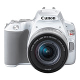 Canon EOS Rebel SL3 DSLR Camera with EF-S 18-55mm f/4-5.6 IS STM Lens (White)