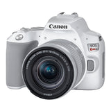 Canon EOS Rebel SL3 DSLR Camera with EF-S 18-55mm f/4-5.6 IS STM Lens (White)