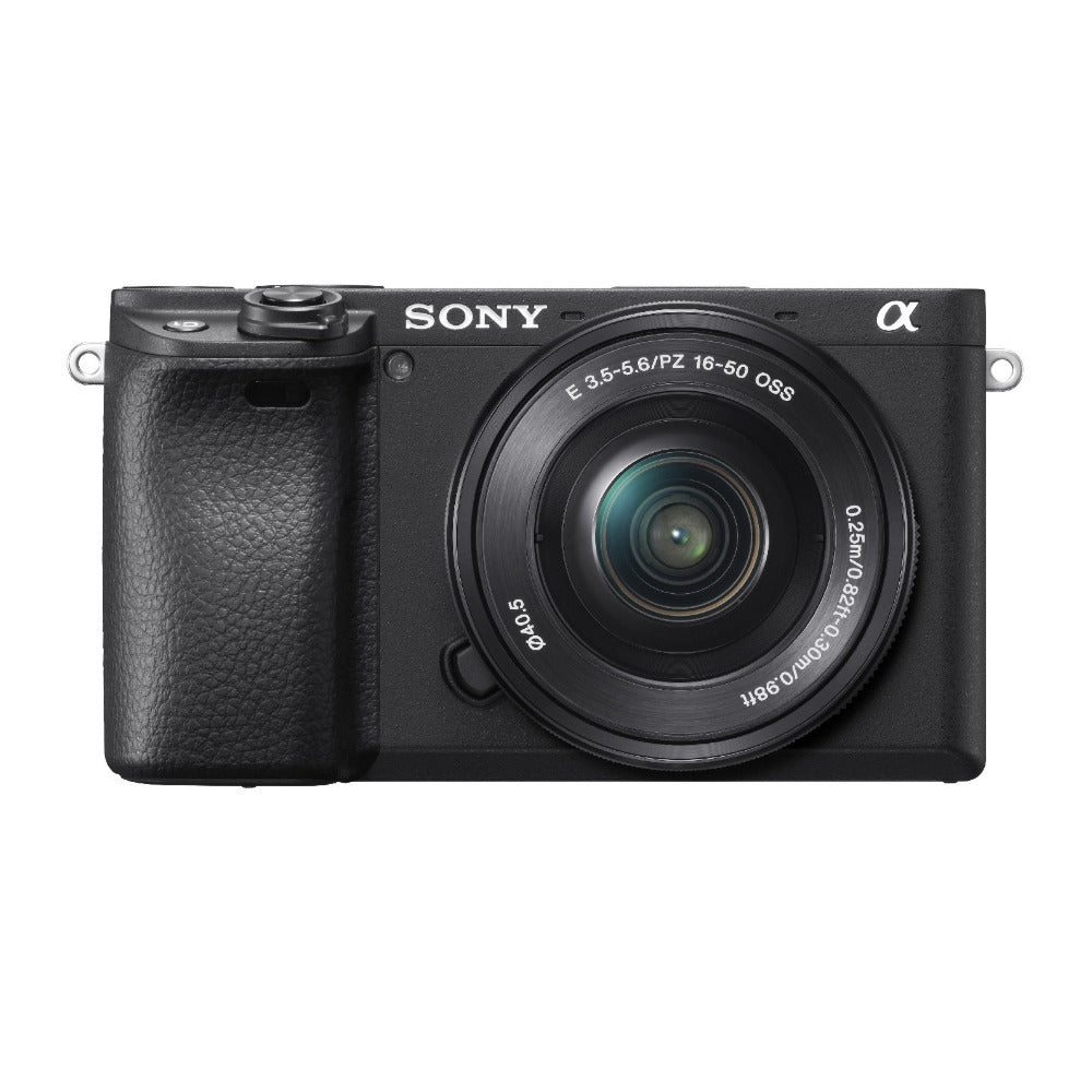 Sony a6400 Mirrorless Digital Camera Bundle with 16-50mm and 55-210mm Lenses
