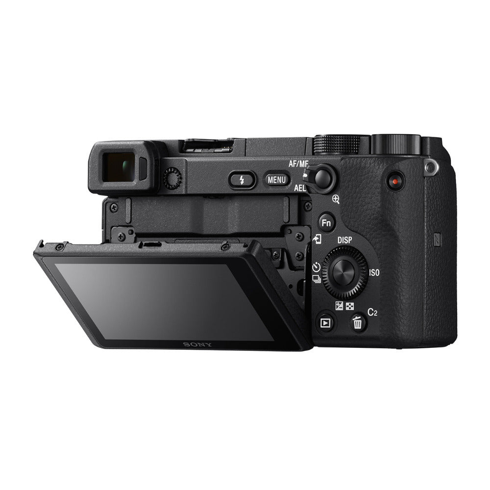 Sony a6400 Mirrorless Digital Camera Bundle with 16-50mm and 55-210mm Lenses