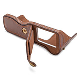 Koah Leather Half Case for Fujifilm X-T3 Mirrorless Camera (Coffee Brown)