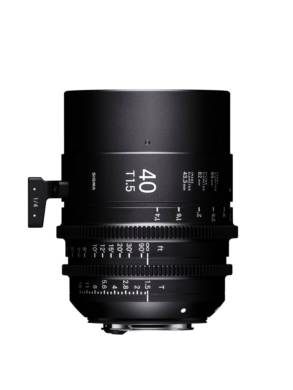 Sigma 40mm T1.5 FF High-Speed Prime Lens for PL Mount
