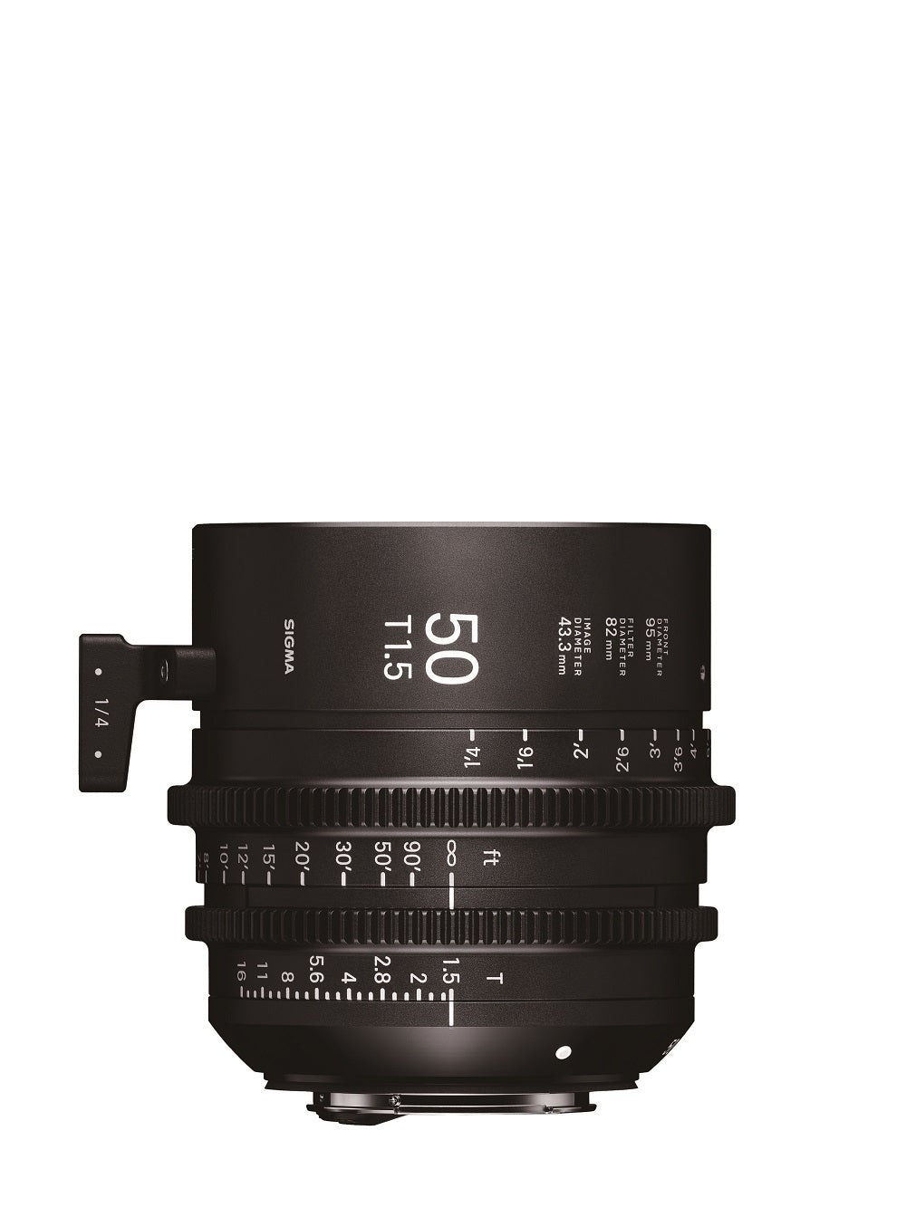 Sigma 50mm T1.5 FF High-Speed Prime Lens for PL Mount