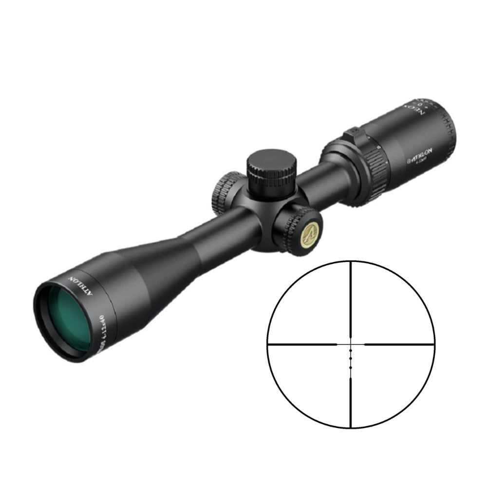 Athlon Optics Neos 4-12x40 Riflescope (BDC 22R Rimfire Reticle)