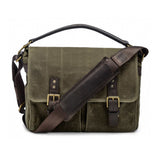 ONA Prince Street Camera/Laptop Messenger Bag (Olive Green)