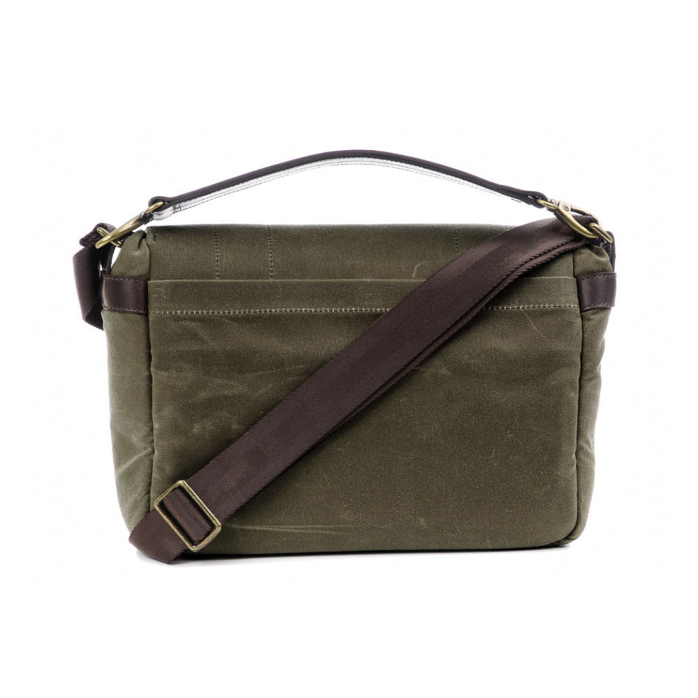 ONA Prince Street Camera/Laptop Messenger Bag (Olive Green)
