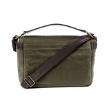 ONA Prince Street Camera/Laptop Messenger Bag (Olive Green)
