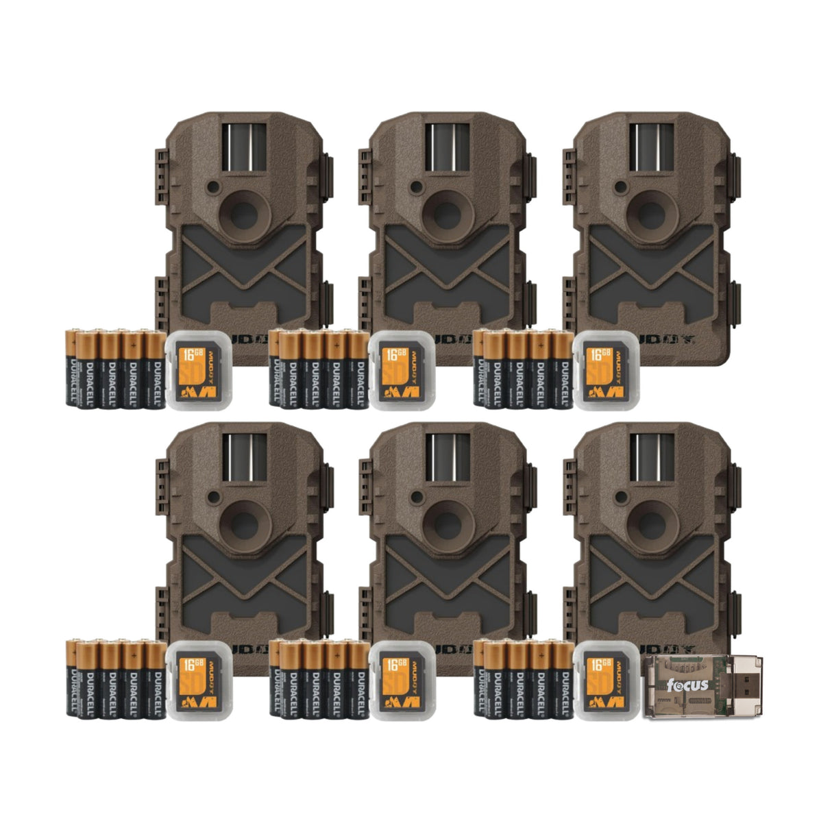 Muddy Pro Cam 20 720p Trail Camera Bundle with SD Card, Batteries, Card Reader