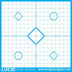 Lucid Optics Precision "Sight In" Target (Pack of 20)