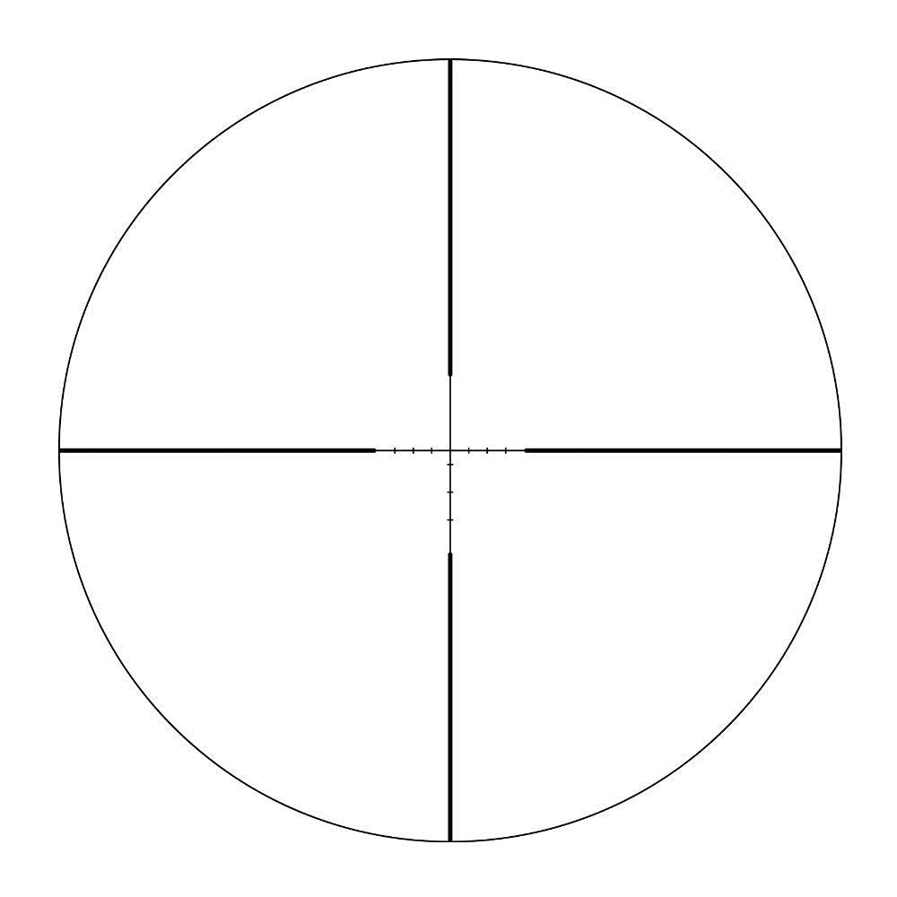 Vortex Crossfire II 6-24x50 AO Riflescope (Dead-Hold BDC MOA Reticle) with Cap and Bubble Level Bundle