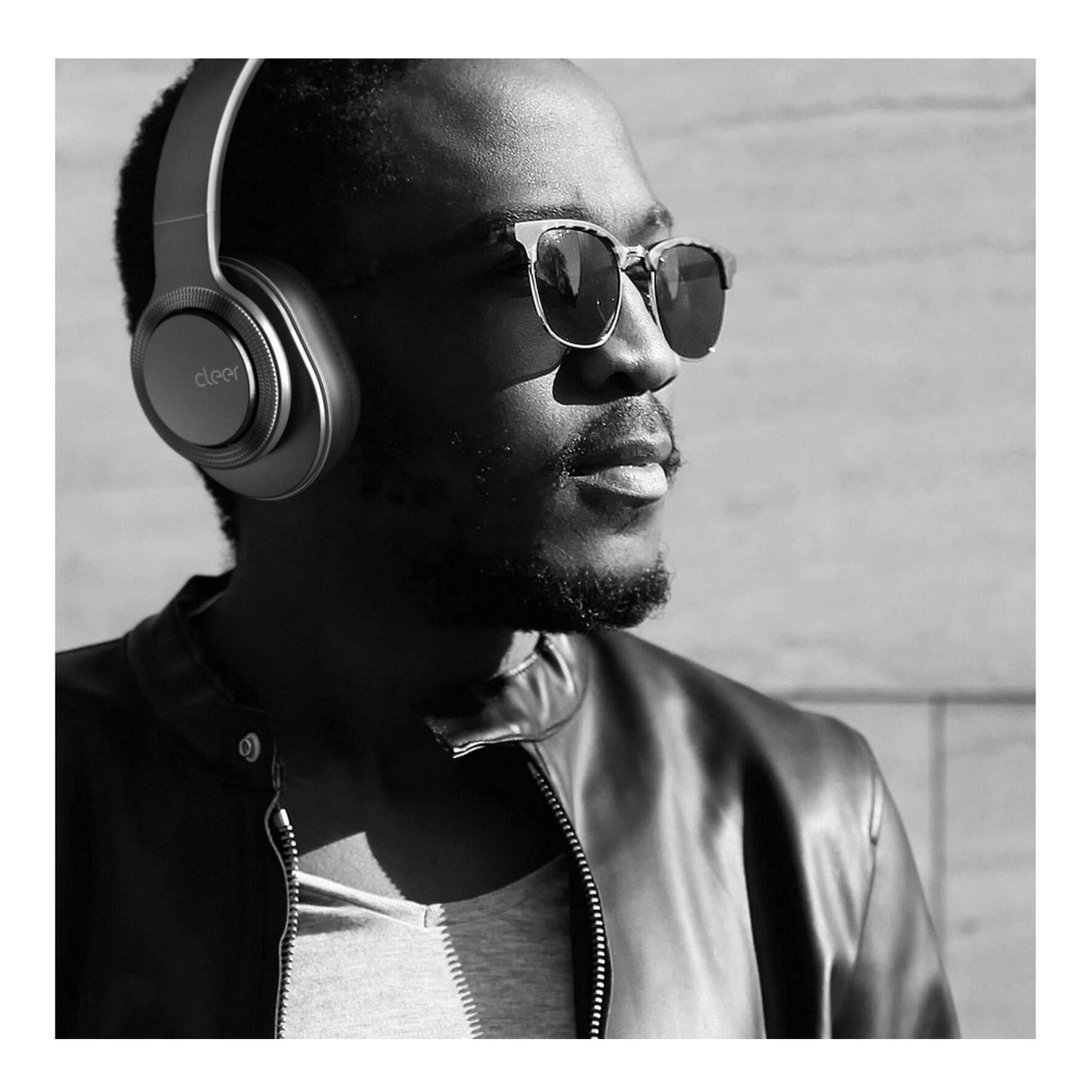 Cleer Flow Hybrid Noise-Canceling Bluetooth Over-Ear Headphones (Black)