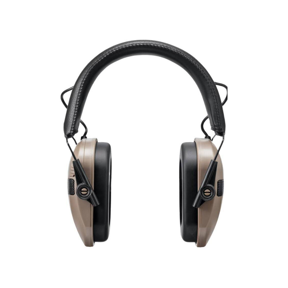Walker's Razor Junior Electronic Youth and Womens Hearing Protection Muff (FDE) with Protective Case - 2