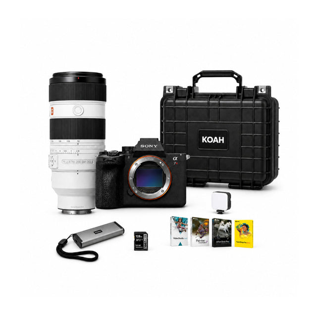 Sony a7R VI Mirrorless Camera with 70-200mm f/2.8 GM OSS II Lens and Accessories Bundle-1