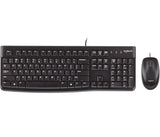 Logitech MK120 USB Keyboard and Mouse Combo for Windows-based PC