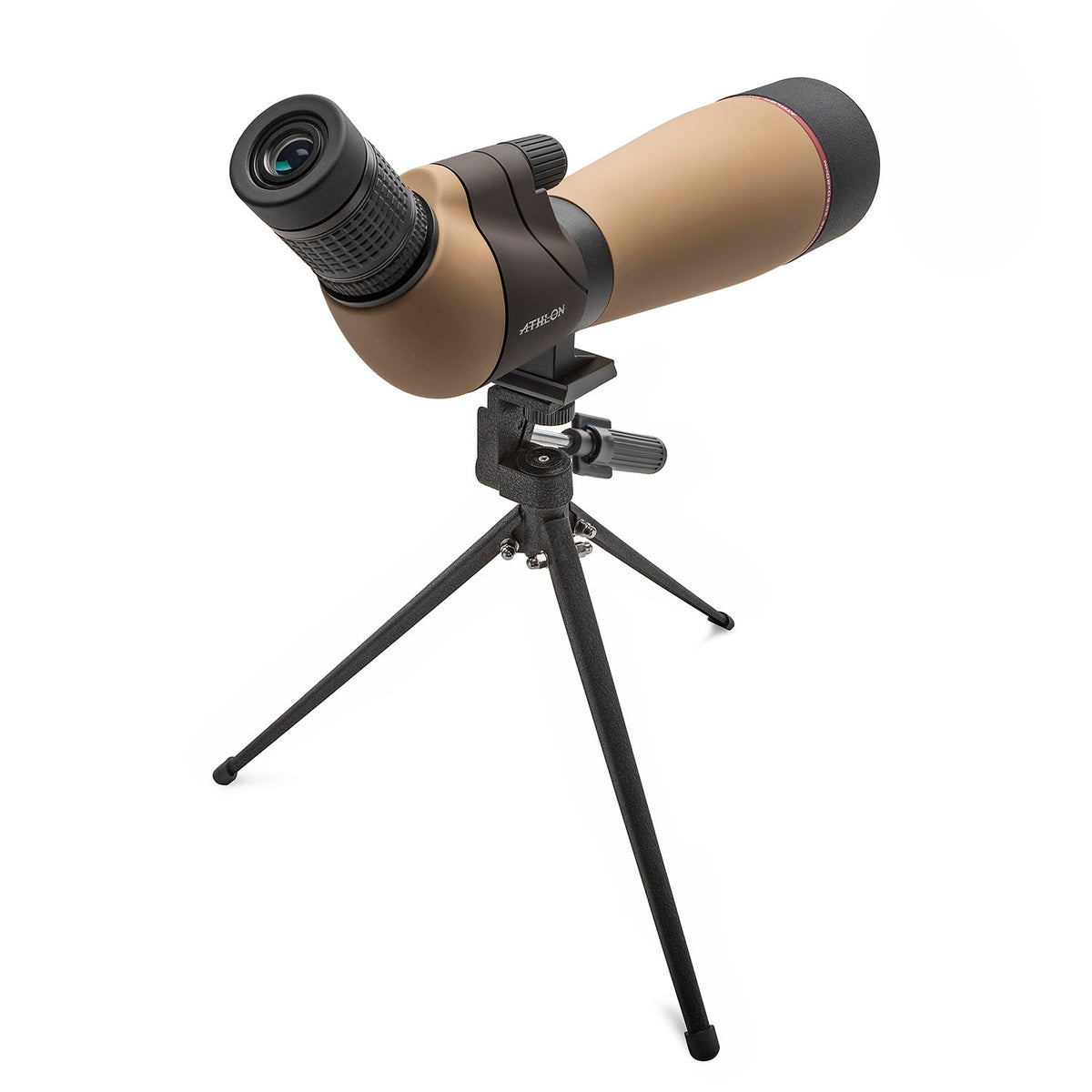Athlon Optics Talos 20-60x80 Angled Spotting Scope (Tan)