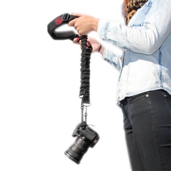 StatGear BOOMR Bungee Camera Strap (Red Logo)