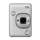 Fujifilm Instax Mini Liplay Compact Camera with Frames and Filters (Stone White)