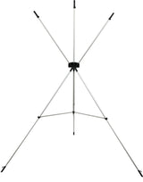 Westcott X-Drop Wrinkle-Resistant Sweep Backdrop Kit (Neutral Gray, 5' x 12') lightweight stand
