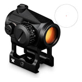 Vortex Crossfire Red Dot Sight (2 MOA Dot Reticle) and Cap Bundle