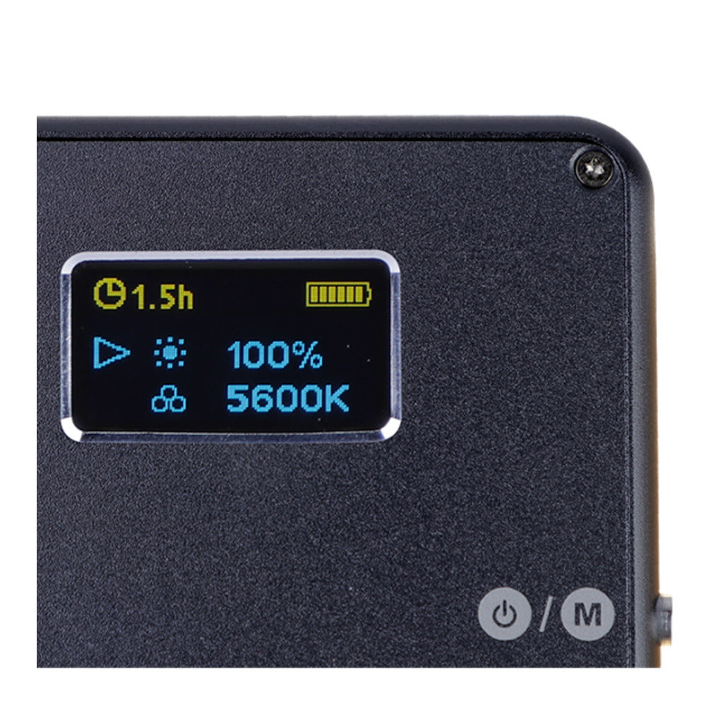 Phottix M180 Bi-Color LED Panel and USB Power Bank (Gray)