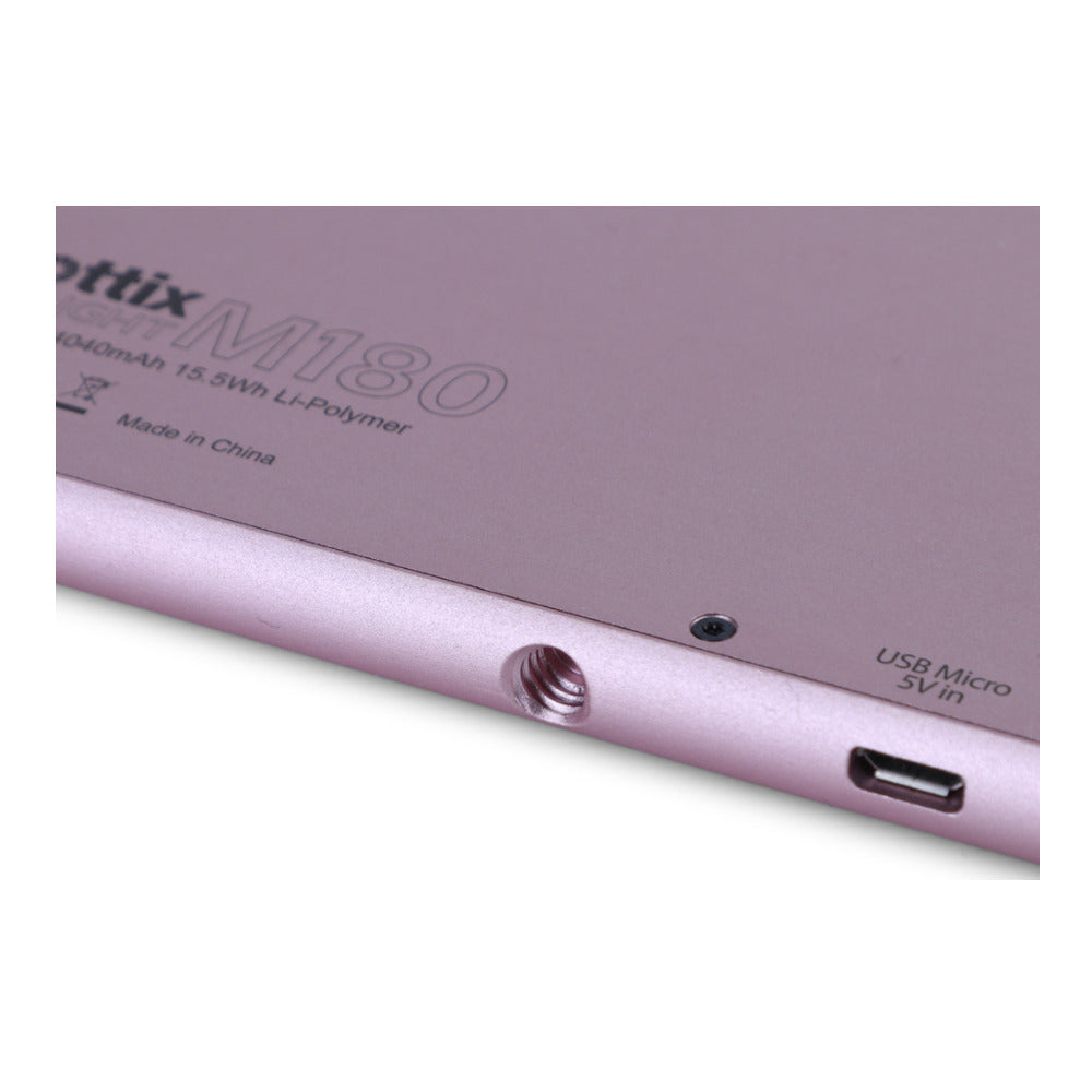 Phottix M180 Bi-Color LED Panel and USB Power Bank (Rose Gold)