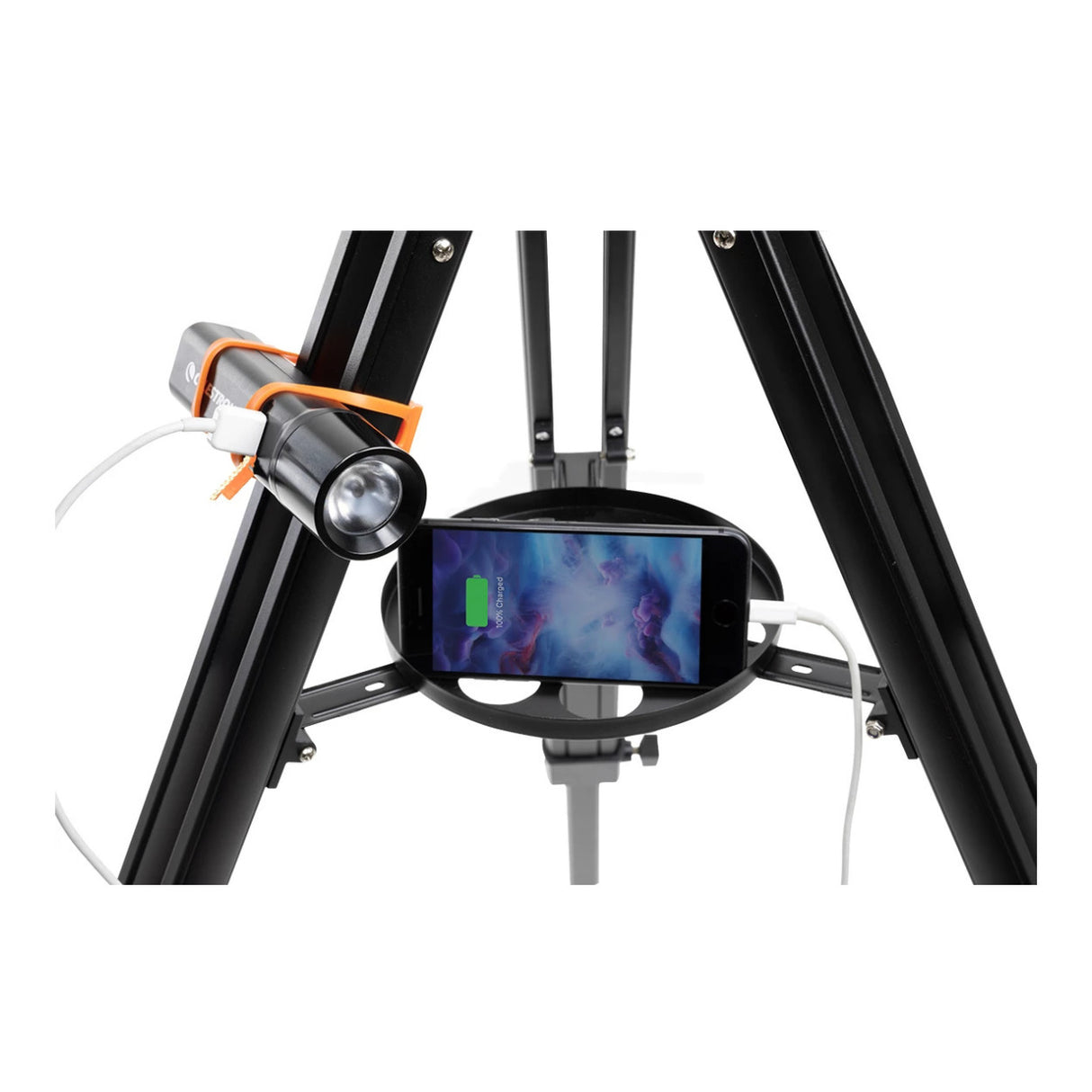 Celestron Powertank Glow 5000 Red LED Flashlight and Powerbank