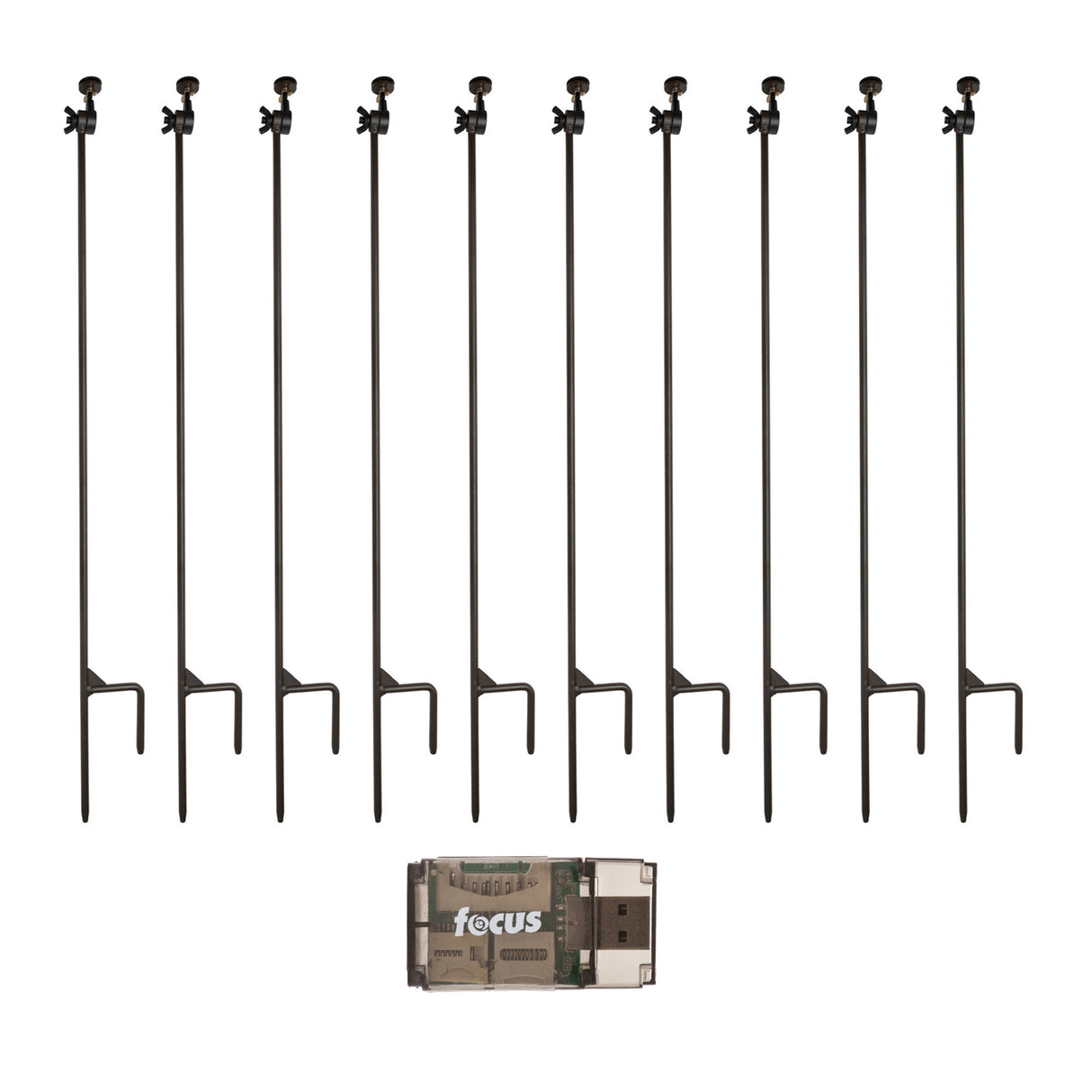 HME Products Trail Camera Holder Posts (10 Pack), Universal Mounts for All Game Cams