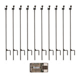 HME Products Trail Camera Holder Posts (10 Pack), Universal Mounts for All Game Cams