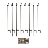 HME Products Trail Camera Holder Posts (8 Pack), Universal Mounts for All Game Cams