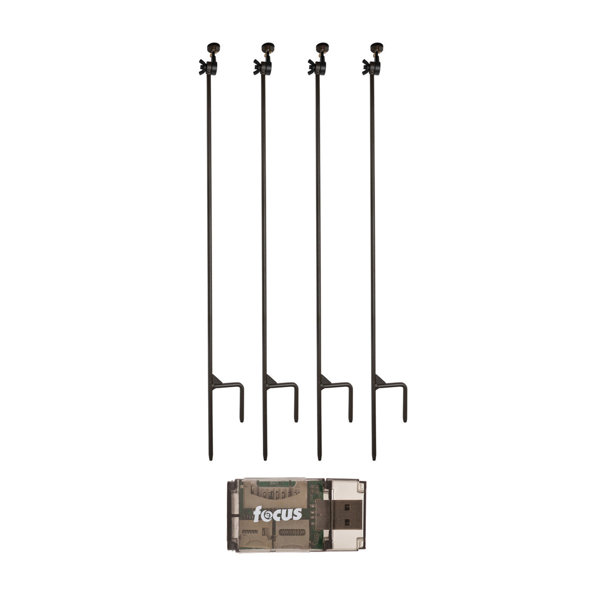 HME Products Trail Camera Holder Posts (4-Pack Bundle), Universal Mounts for All Game Cams