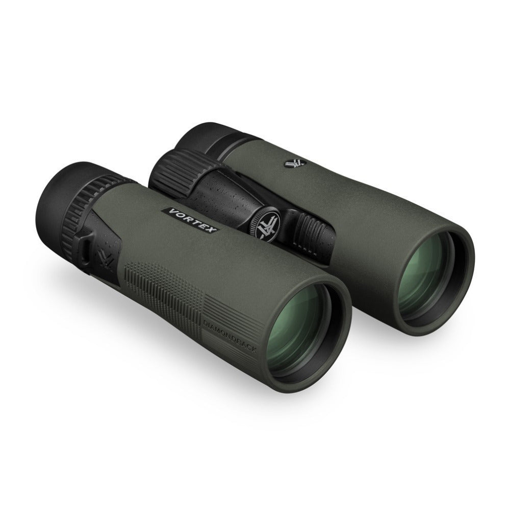 Vortex 10x42 Diamondback HD Roof Prism Binoculars with GlassPak Binocular Harness Case and Cap