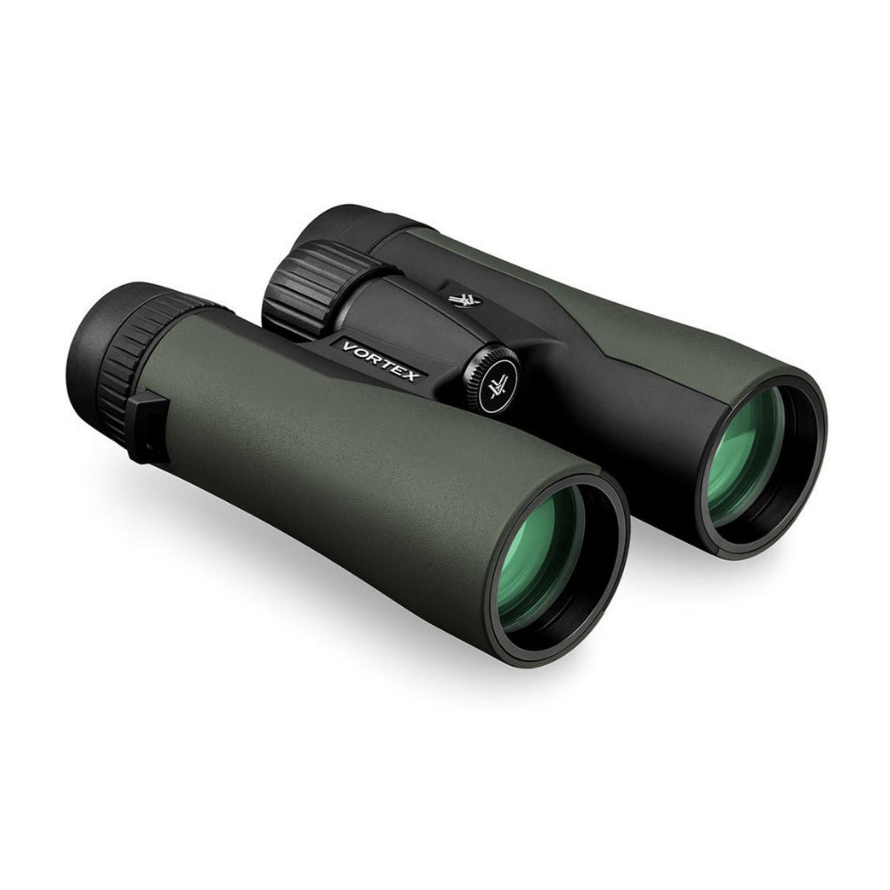 Vortex 10x42 Crossfire HD Roof Prism Binoculars with GlassPak Harness Case, Cap and Floating Strap Bundle