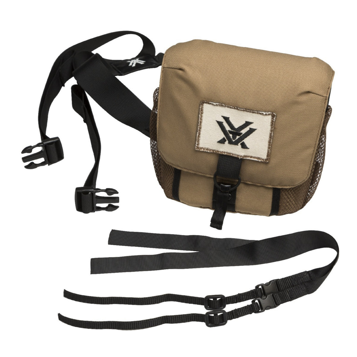 Vortex 10x50 Crossfire HD Roof Prism Binoculars with Harness Case, Cap and Floating Strap Bundle