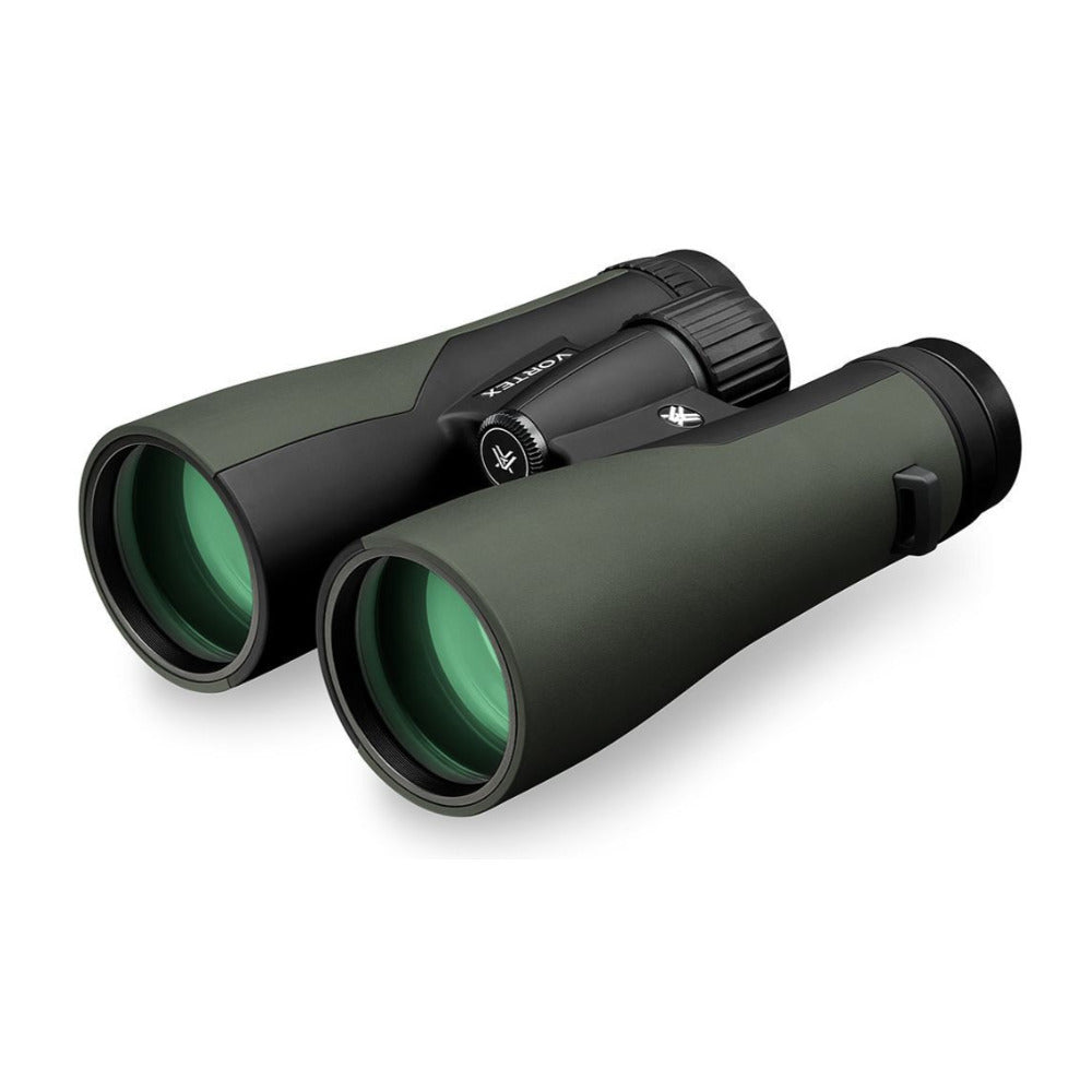 Vortex 12x50 Crossfire HD Roof Prism Binoculars w/Floating Strap & Vortex Hat Bundle