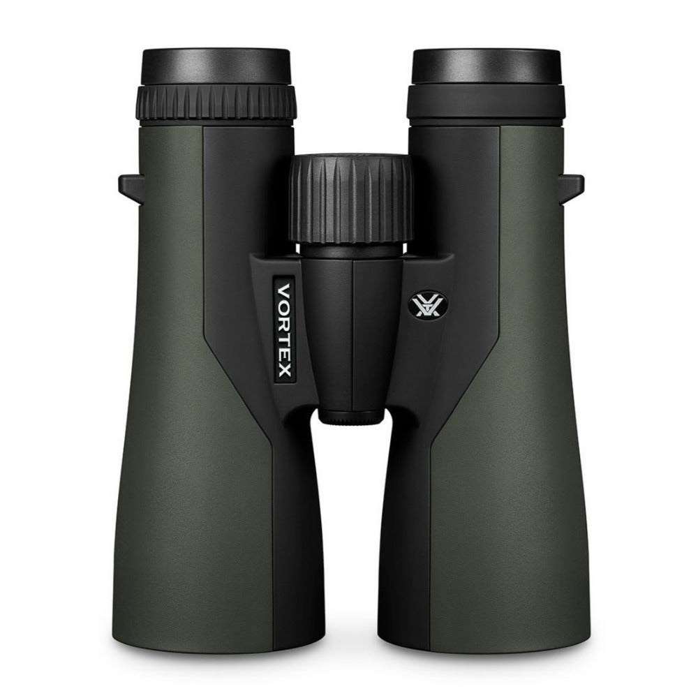 Vortex 12x50 Crossfire HD Roof Prism Binoculars w/Floating Strap & Vortex Hat Bundle