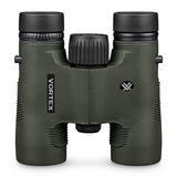 Vortex 8x28 Diamondback HD Roof Prism Binoculars with Cap and Floating Strap Bundle