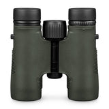 Vortex 10x28 Diamondback HD Roof Prism Binoculars with Cap and Floating Strap Bundle
