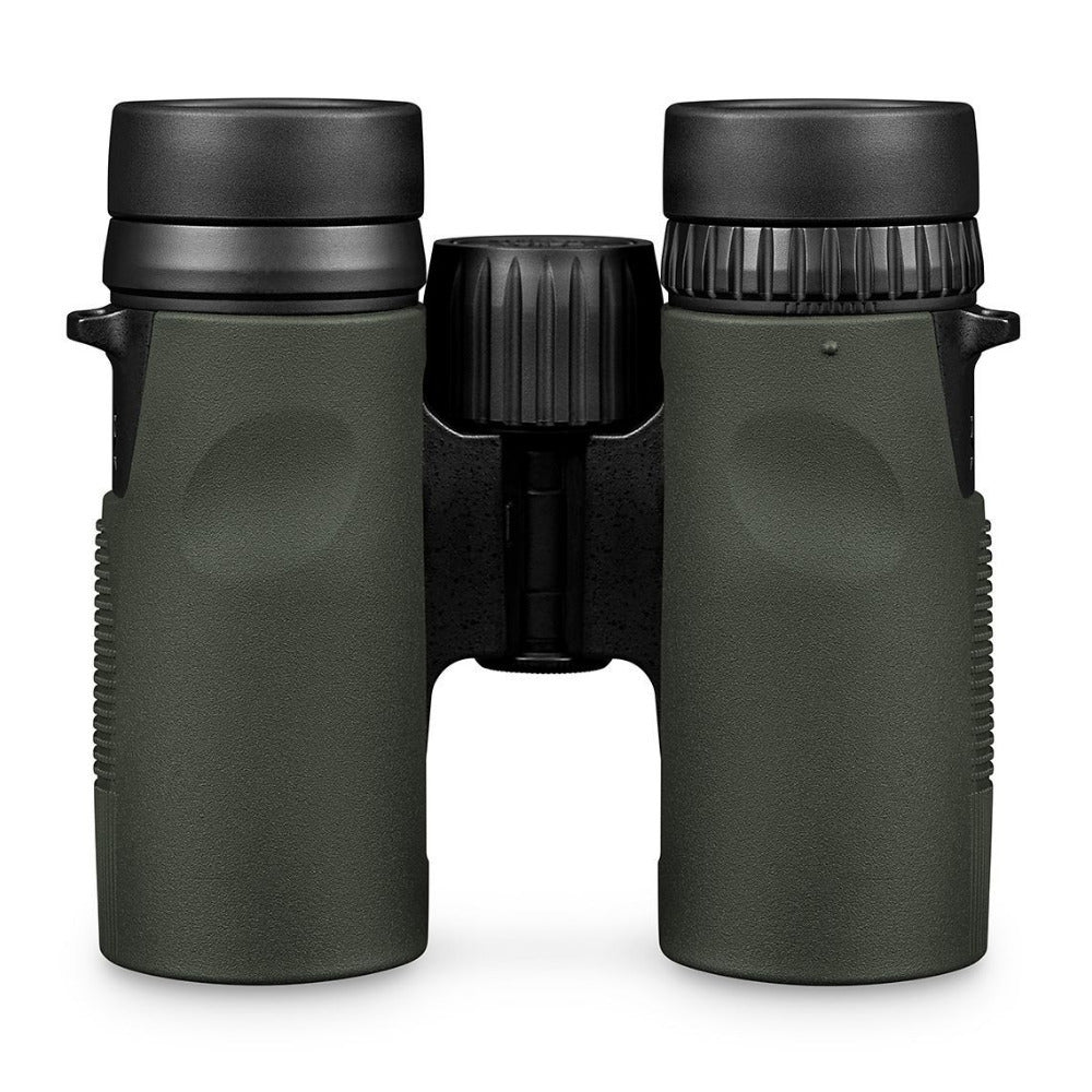 Vortex 10x32 Diamondback HD Roof Prism Binoculars with Cap and Floating Strap Bundle