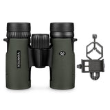 Vortex 8x32  Diamondback HD Roof Prism Binoculars with Smart Phone Adapter