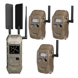 Cuddeback CuddeLink Dual Cell 20MP Trail Camera Kit
