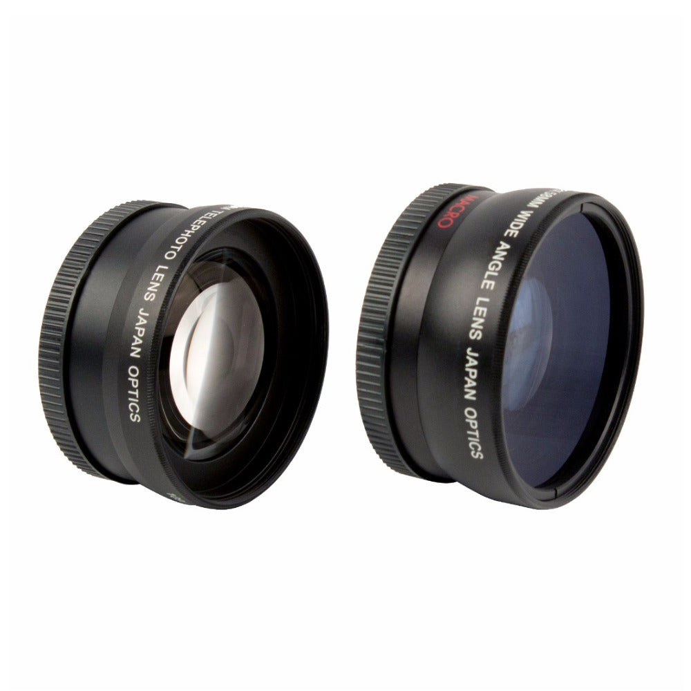 Focus 58mm Lens Adapter and DSLR Accessory Bundle