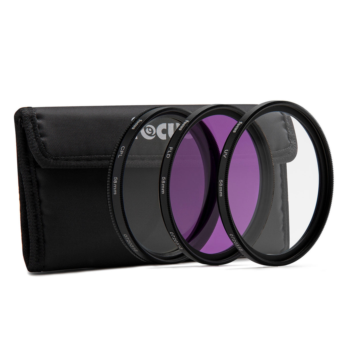 Focus 58mm Lens Adapter and DSLR Accessory Bundle